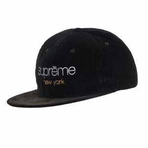 Supreme Classic Logo Corduroy Hat